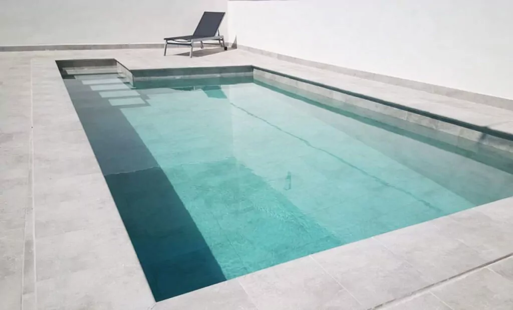 Piscina Concrete Gris